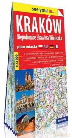 Kraków,Niepołomice,Skawina,Wieliczka plan [KSIĄŻKA]