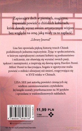 Miłość Peonii (pocket) - Lisa See [KSIĄŻKA]