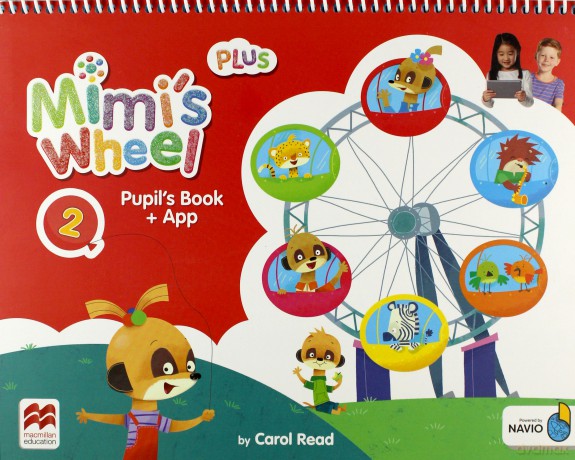 Mimi's Wheel 2 Plus podręcznik + kod do NAVIO - Carol Read [KSIĄŻKA]