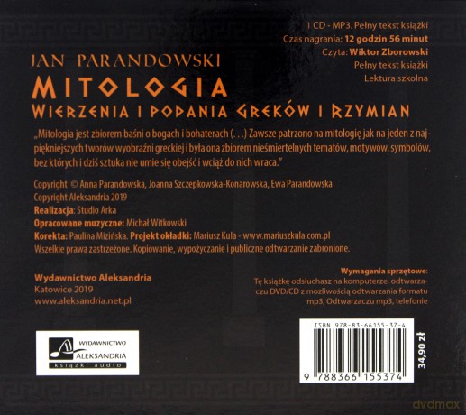 Mitologia - Jan Parandowski [AUDIOBOOK]