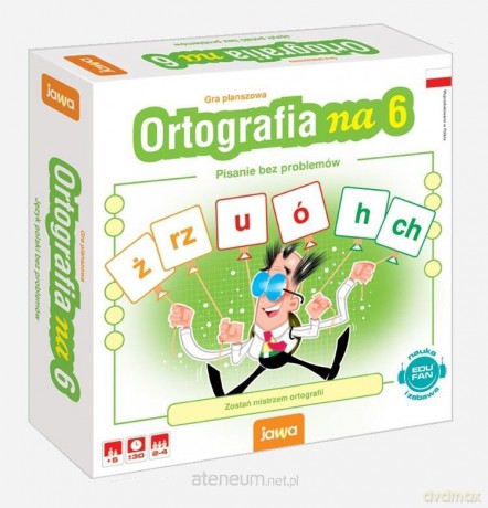 Ortografia na 6 [GRA PLANSZOWA]