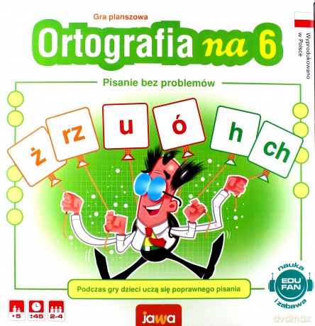 Ortografia na 6 [GRA PLANSZOWA]