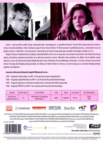 Krzysztof Kieślowski Kolekcja: Krótki film o miłości (wydanie specjalne) (digipack) [DVD]