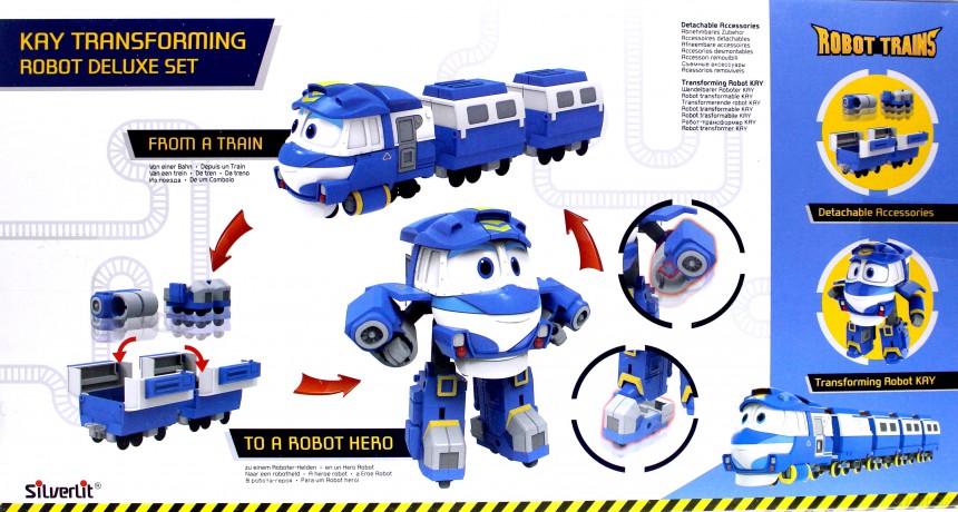 Robot Trains Figurka transformująca Kay deluxe