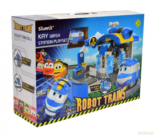 Robot Trains Myjnia Kay zestaw