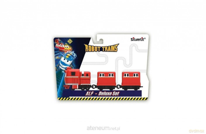 Robot Trains Pojazd z wagonem Alf Deluxe Set