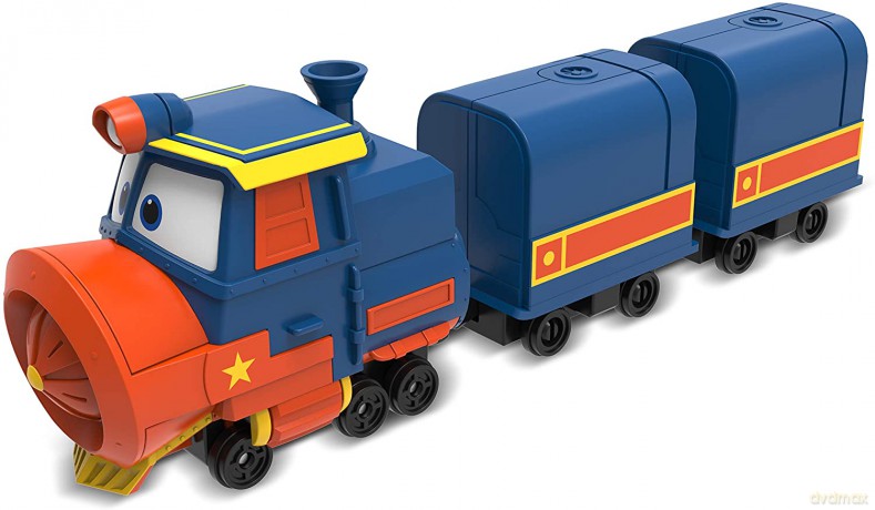 Robot Trains Pojazd z wagonem zestaw deluxe mix