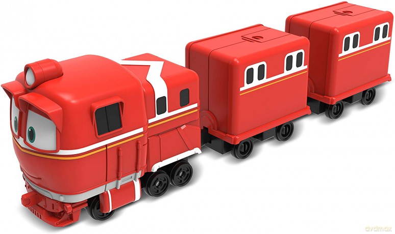 Robot Trains Pojazd z wagonem zestaw deluxe mix