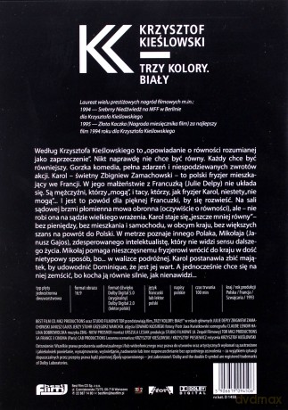 Krzysztof Kieślowski Kolekcja: Trzy Kolory: Biały (wydanie specjalne) [DVD]