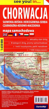 See you! in...Chorwacja 1:650 000 mapa