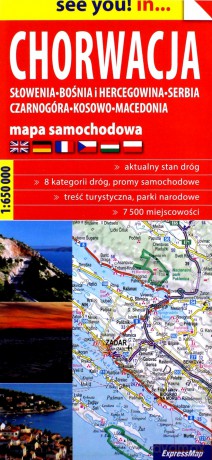 See you! in...Chorwacja 1:650 000 mapa