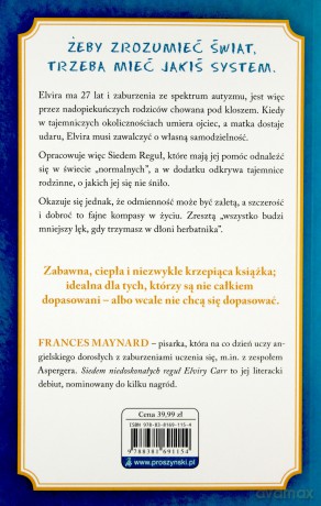 Siedem niedoskonałych reguł Elviry Carr - Frances Maynard [KSIĄŻKA]