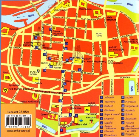 Szlakiem wrocławskich krasnali + kolorowanka - Krzysztof Głuch [KSIĄŻKA]