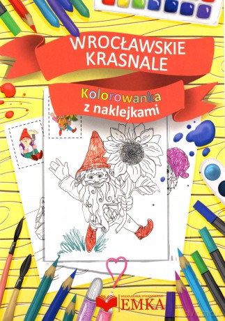 Szlakiem wrocławskich krasnali + kolorowanka - Krzysztof Głuch [KSIĄŻKA]