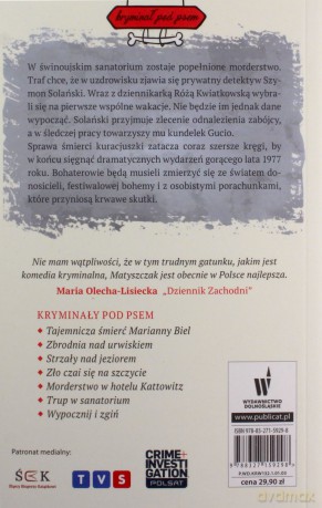 Trup w sanatorium - Marta Matyszczak [KSIĄŻKA]