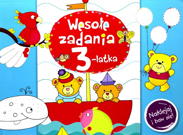 Wesołe zadania 3-latka - Elżbieta Lekan [KSIĄŻKA]