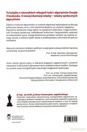 Władza algorytmów - Jan Kreft [KSIĄŻKA]