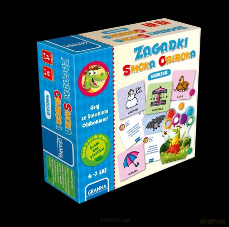 Zagadki Smoka Obiboka niebieskie [GRA]