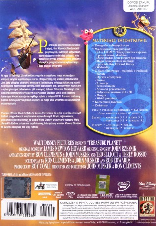 Planeta skarbów (Disney) [DVD]