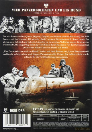 Czterej pancerni i pies [7DVD]