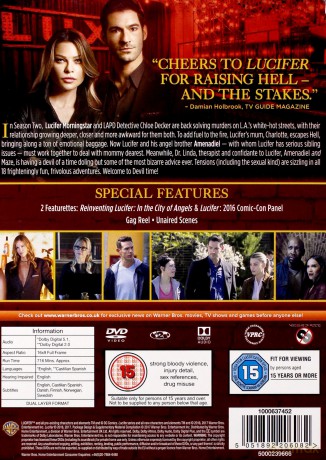 Lucifer Season 2 (Lucyfer) [3DVD]