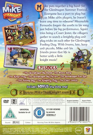 Mike the Knight: A Little Knight Music [DVD]