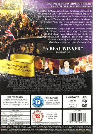 A Royal Night Out (Randka z Królową) [DVD]