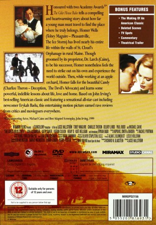The Cider House Rules (Wbrew regułom) [DVD]