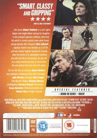 The Company You Keep (Reguła milczenia) [DVD]