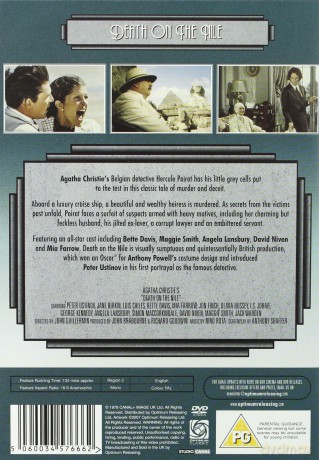 Death On The Nile (Śmierć na Nilu) [DVD]