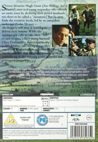 The Englishman Who Went Up a Hill But Came Down a Mountain (O Angliku, który wszedł na wzgórze, a zszedl z góry) [DVD]
