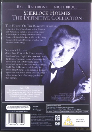 The Hound Of The Baskervilles (Pies Baskerville'ów) [DVD]