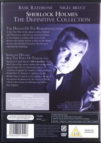 The Hound Of The Baskervilles (Pies Baskerville'ów) [DVD]