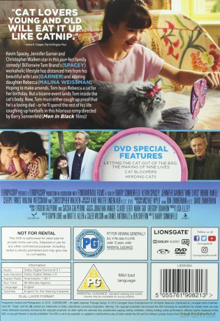 Nine Lives (Jak zostać kotem) [DVD]