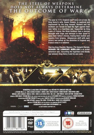 Richard The Lionheart: Rebellion [DVD]