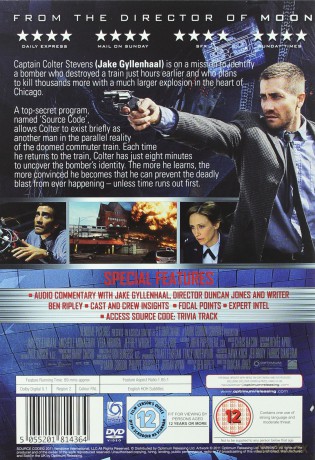 Source Code (Kod nieśmiertelności) [DVD]