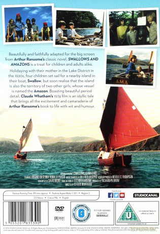 Swallows And Amazons (1974) [DVD]