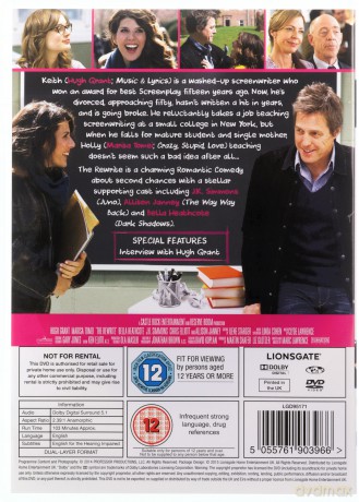 The Rewrite (Scenariusz na miłość) [DVD]