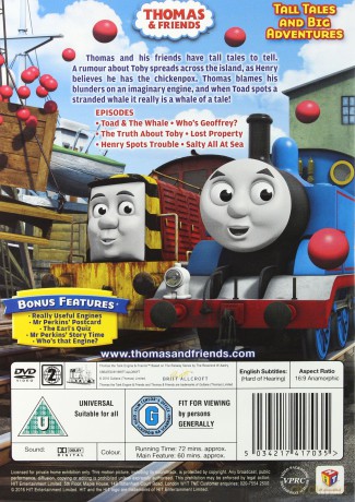 Thomas & Friends: Whale Of A Tale (Tomek i Przyjaciele) [DVD]
