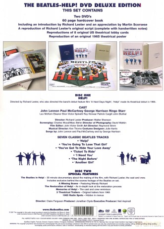 The Beatles: Help De Luxe Edition [2DVD]