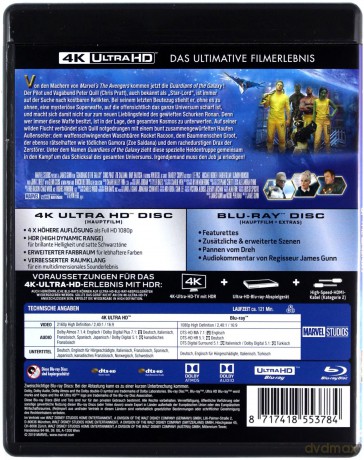 Guardians of the Galaxy (Strażnicy Galaktyki) [Blu-Ray 4K]+[Blu-Ray]