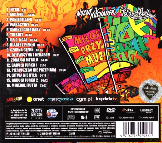 Nocny Kochanek: Festiwal Pol'and'Rock 2018 [CD]+[DVD]