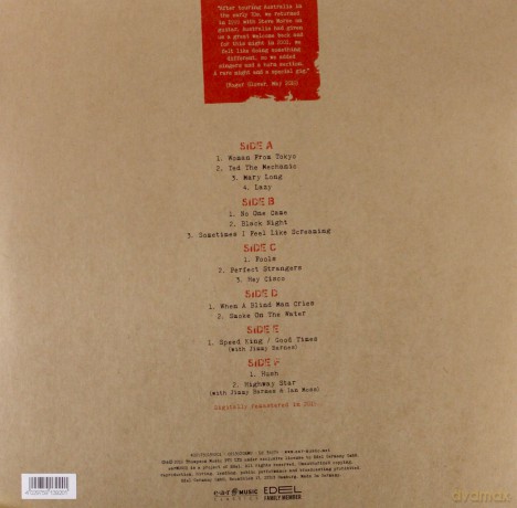 Deep Purple: Live Newcastle 2001 (Red) [3xWinyl]