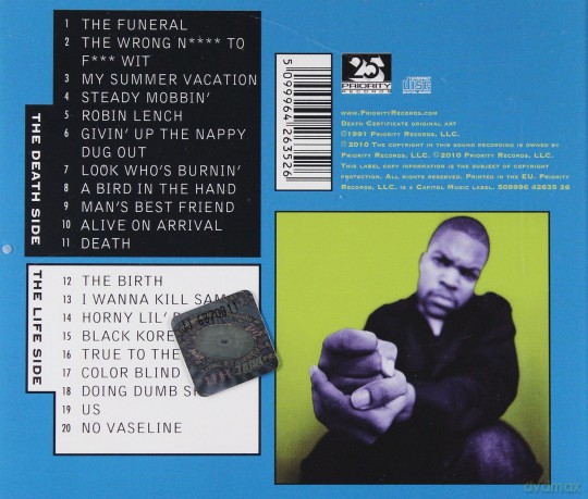 Ice Cube: Death Certificate [CD]