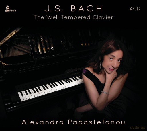 Alexandra Papastefanou: Johann Sebastian Bach: The Well-Tempered Clavier [4CD]