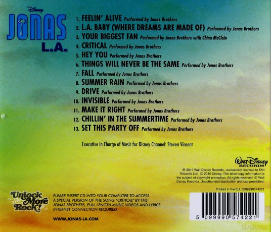 Jonas Brothers: Jonas L.A [CD]