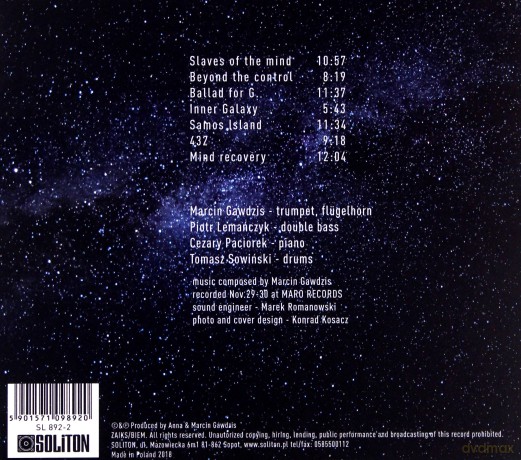 Marcin Gawdzis Quartet: Mind Recovery [CD]