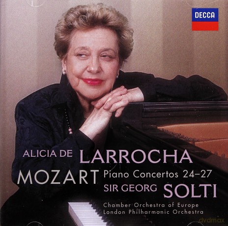 Larrocha De Alicia: Mozart Piano Concertos 24-27 [2CD]