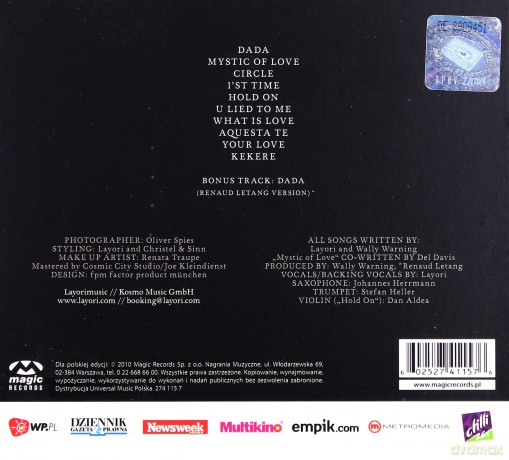Layori: Origin (polska cena) (digipack) [CD]