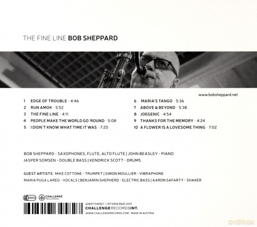 Bob Sheppard: The Fine Line [CD]